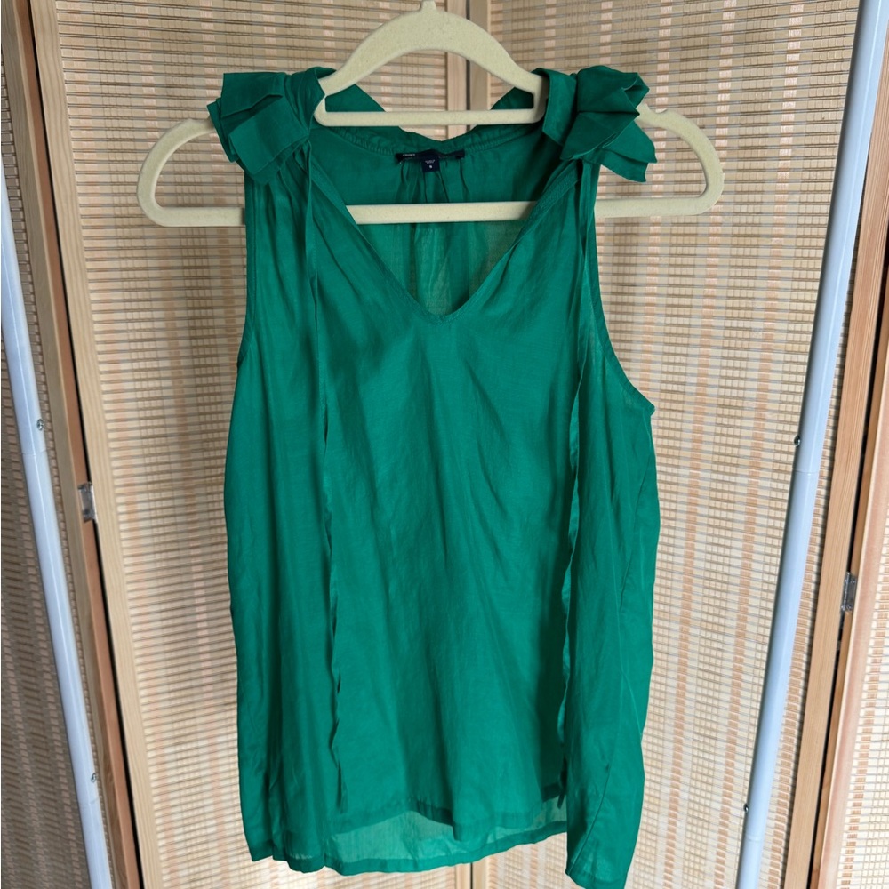 GAP Silk & Cotton Sleeveless Top - Emerald Green 💚